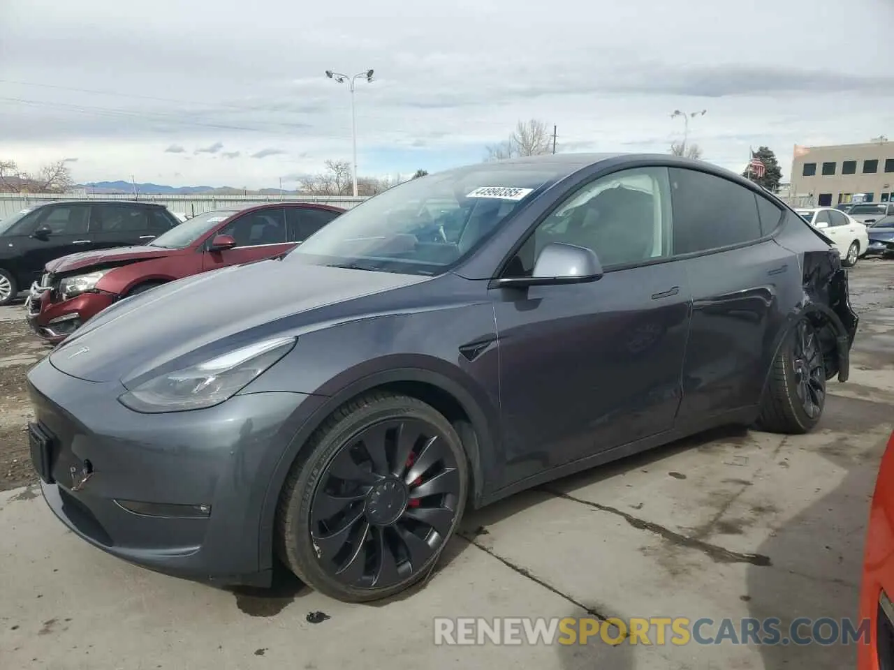 1 fotografías del automóvil dañado 7SAYGDEF9PF695810 TESLA MODEL Y 2023