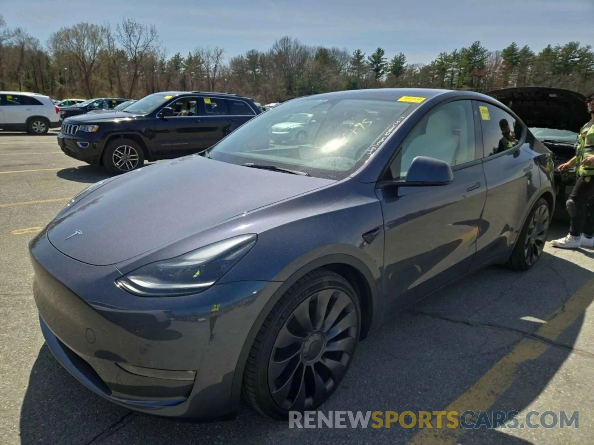 22 fotografías del automóvil dañado 7SAYGDEF9PF700567 TESLA MODEL Y 2023