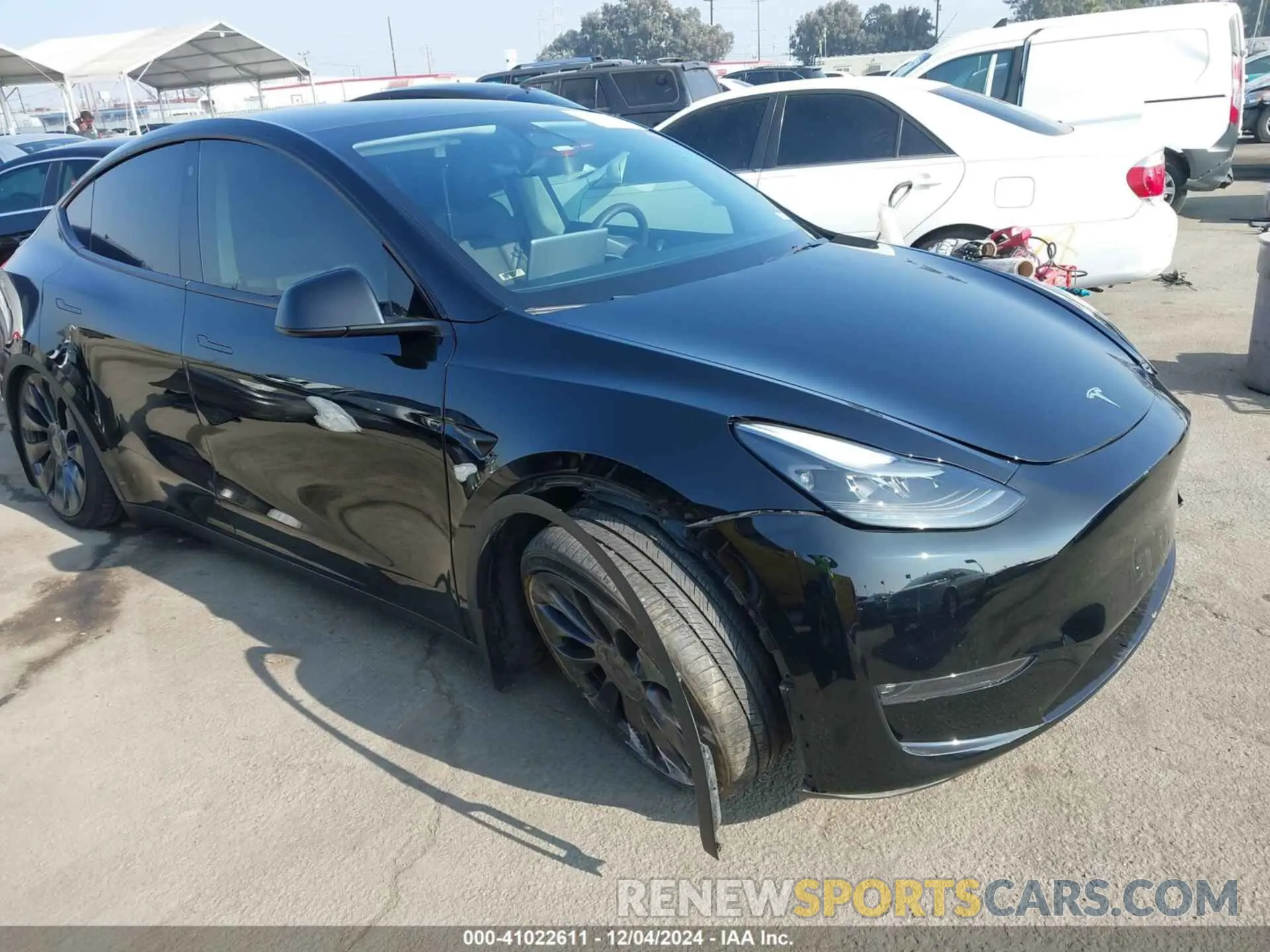 1 fotografías del automóvil dañado 7SAYGDEF9PF762230 TESLA MODEL Y 2023