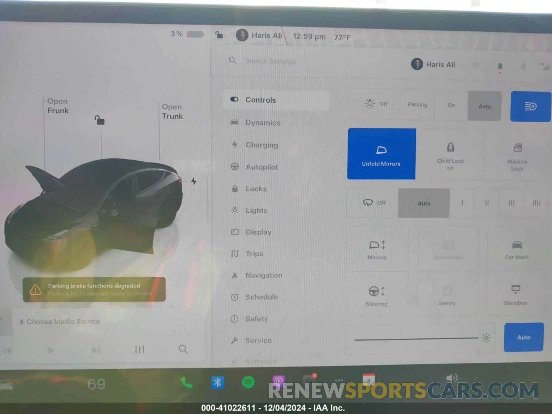 7 fotografías del automóvil dañado 7SAYGDEF9PF762230 TESLA MODEL Y 2023