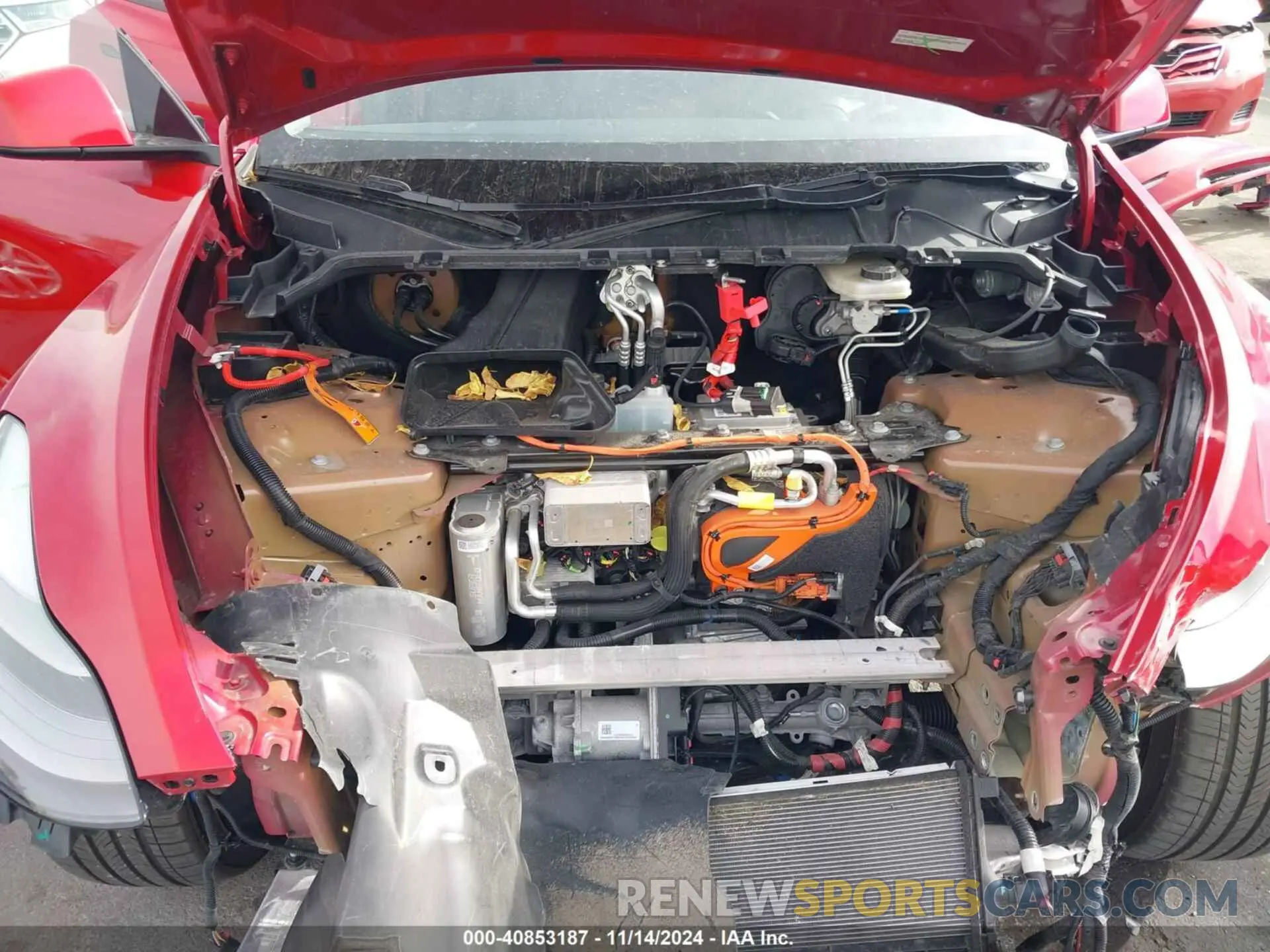10 fotografías del automóvil dañado 7SAYGDEF9PF797155 TESLA MODEL Y 2023