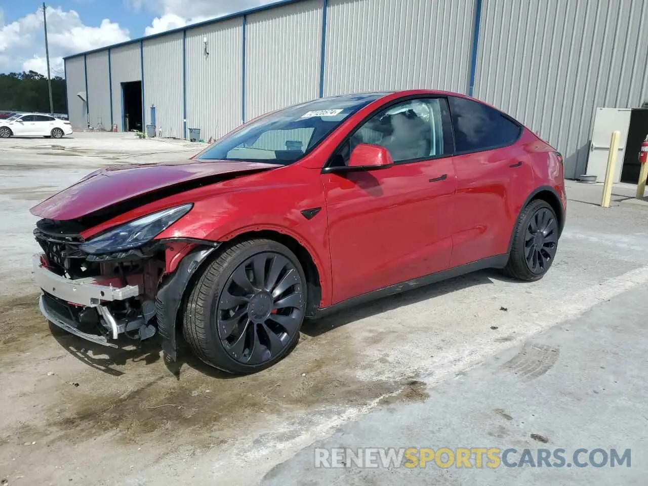 1 fotografías del automóvil dañado 7SAYGDEF9PF829988 TESLA MODEL Y 2023