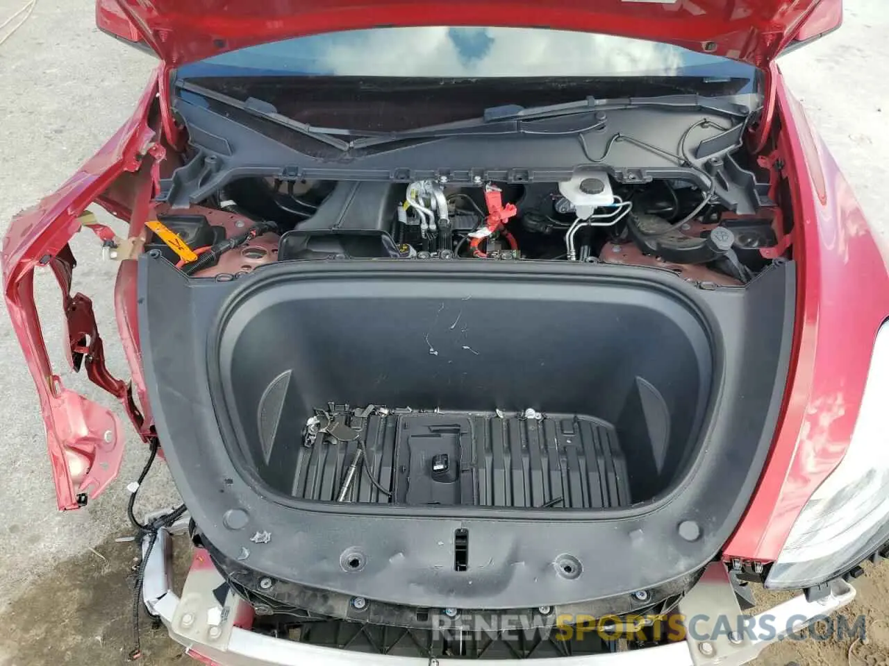 11 fotografías del automóvil dañado 7SAYGDEF9PF829988 TESLA MODEL Y 2023