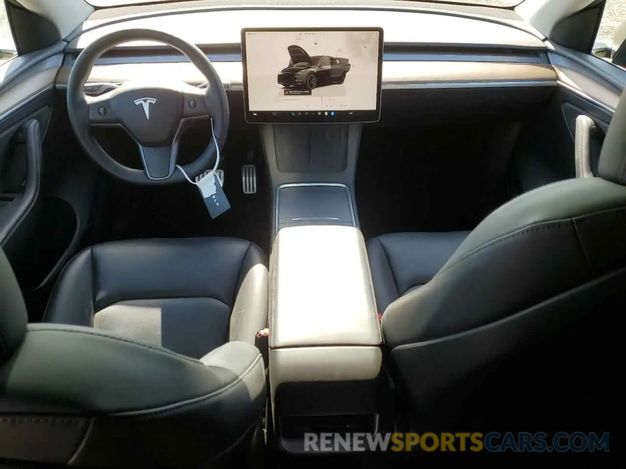 8 fotografías del automóvil dañado 7SAYGDEF9PF897644 TESLA MODEL Y 2023