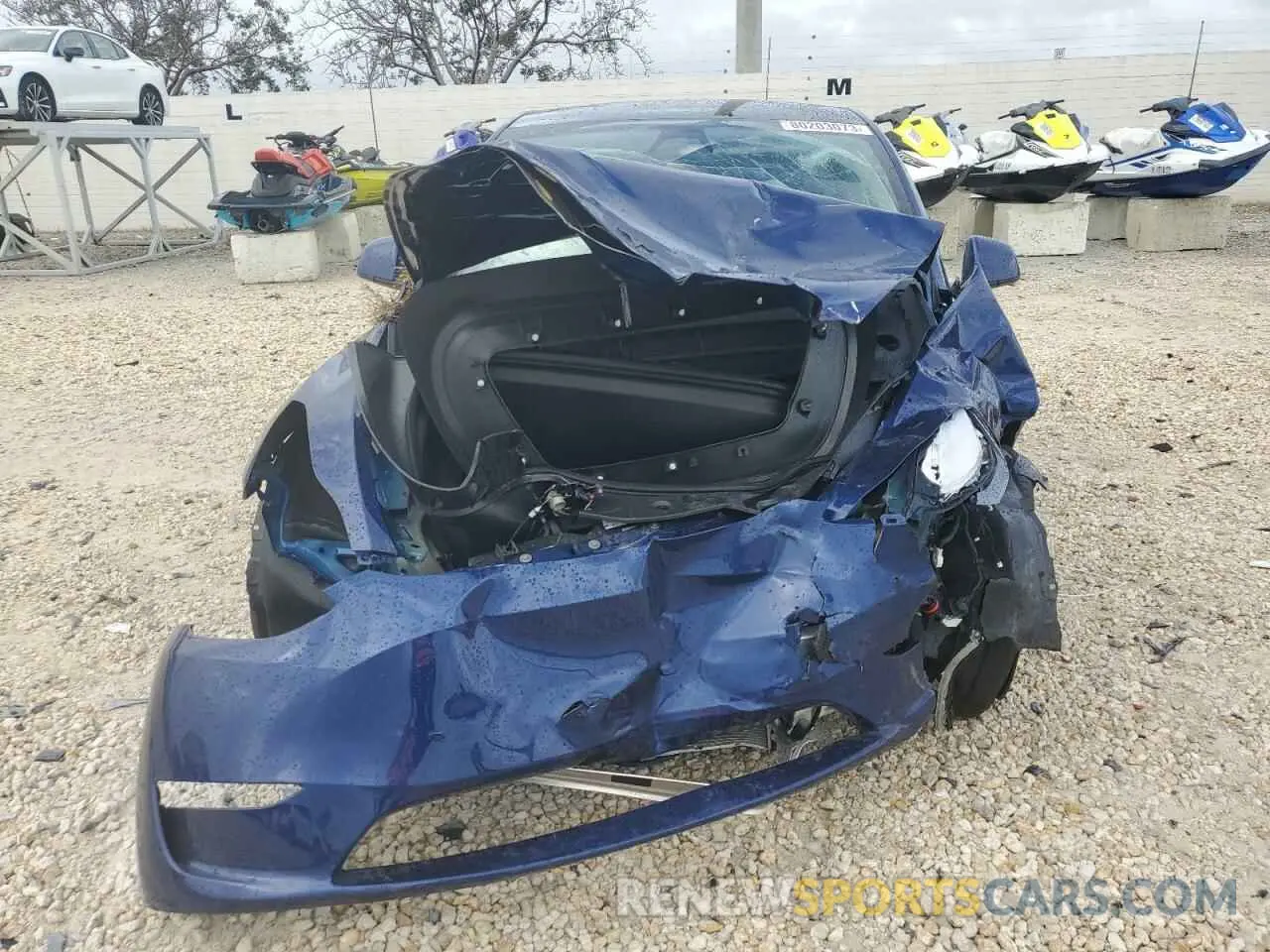 5 fotografías del automóvil dañado 7SAYGDEF9PF911879 TESLA MODEL Y 2023