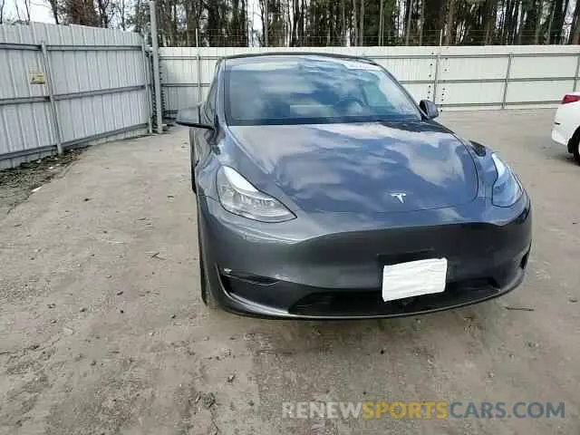 12 fotografías del automóvil dañado 7SAYGDEF9PF935356 TESLA MODEL Y 2023