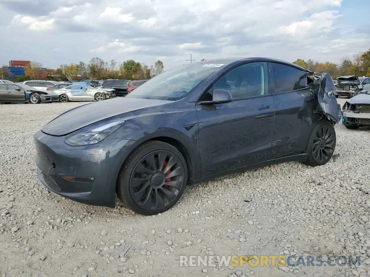 1 fotografías del automóvil dañado 7SAYGDEF9PF969944 TESLA MODEL Y 2023