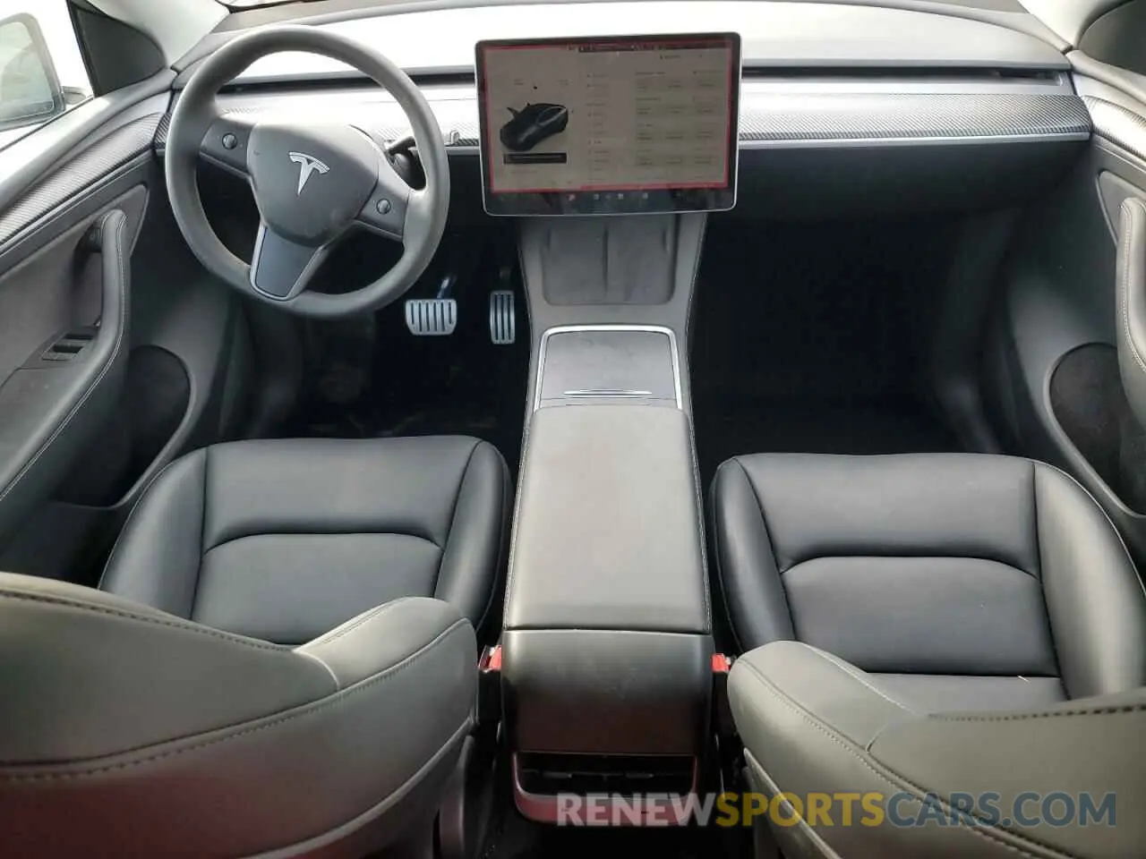 8 fotografías del automóvil dañado 7SAYGDEF9PF969944 TESLA MODEL Y 2023