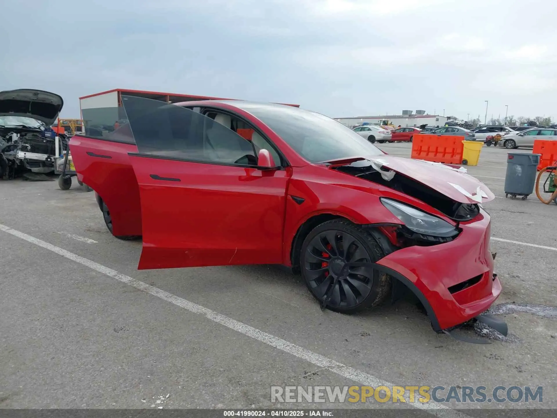 1 fotografías del automóvil dañado 7SAYGDEFXPF765508 TESLA MODEL Y 2023