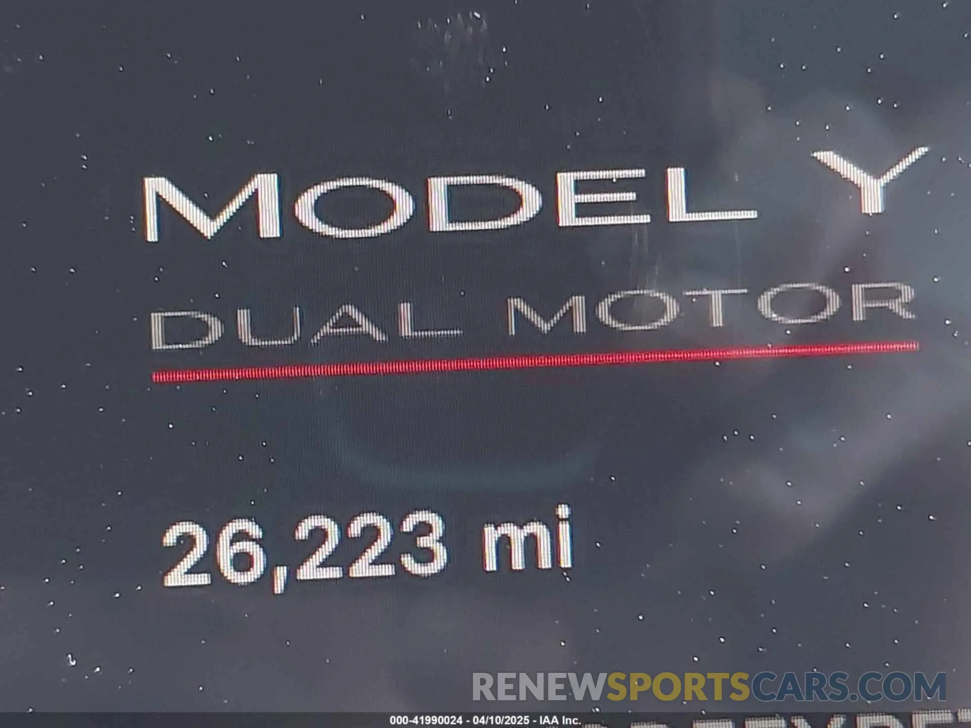 14 fotografías del automóvil dañado 7SAYGDEFXPF765508 TESLA MODEL Y 2023