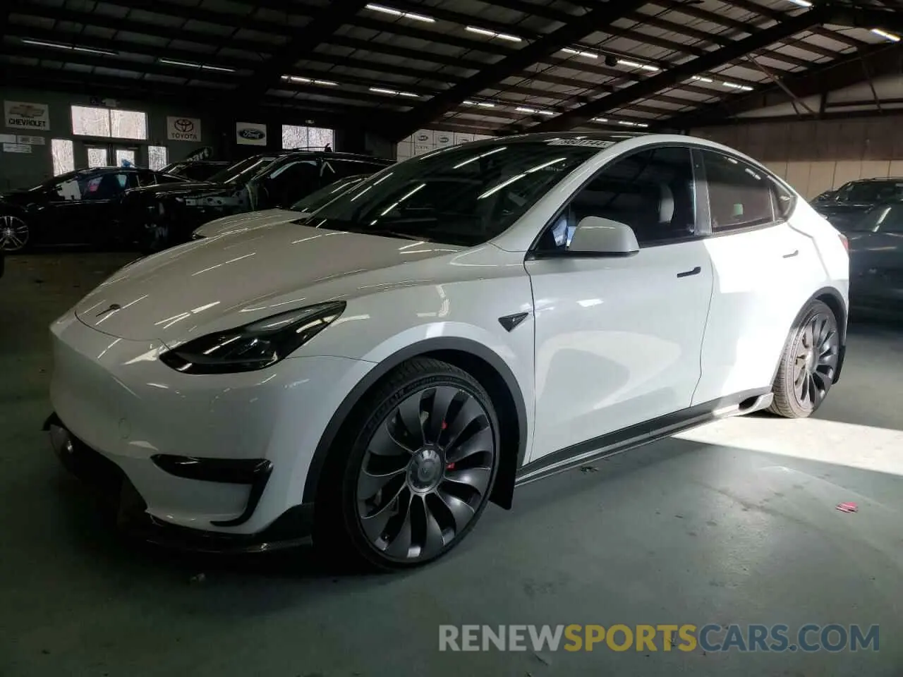 1 fotografías del automóvil dañado 7SAYGDEFXPF777075 TESLA MODEL Y 2023