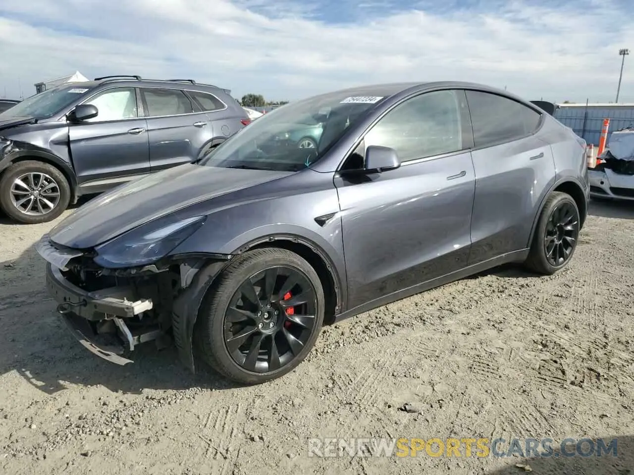 1 fotografías del automóvil dañado 7SAYGDEFXPF850123 TESLA MODEL Y 2023