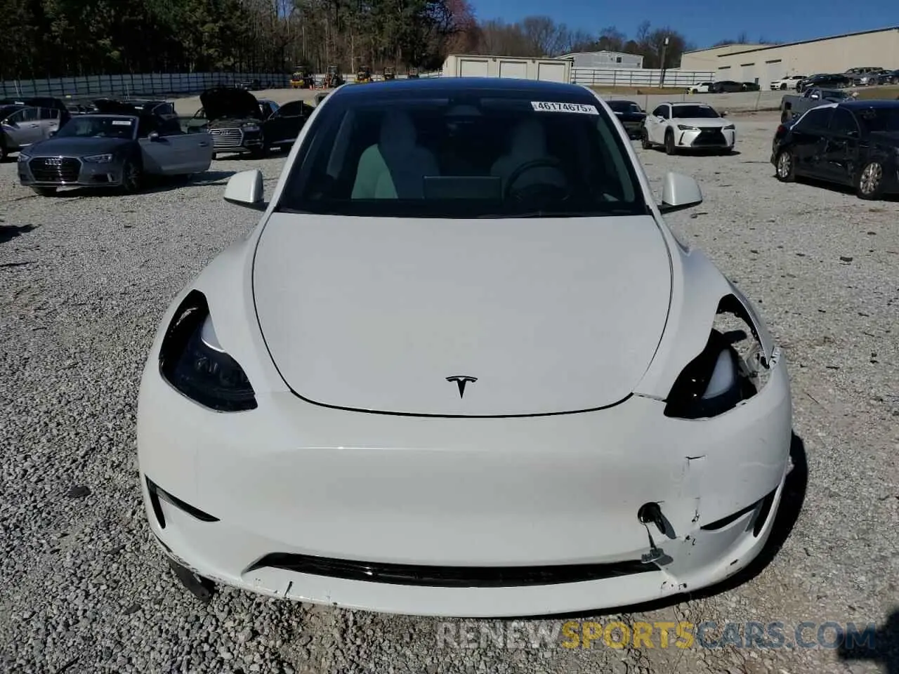 5 fotografías del automóvil dañado 7SAYGDEFXPF935544 TESLA MODEL Y 2023