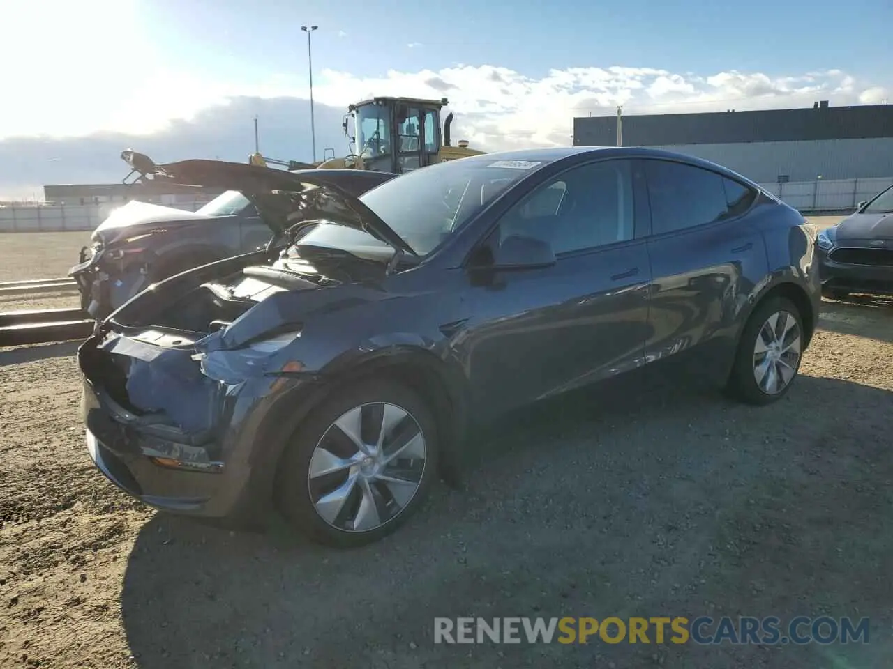 1 fotografías del automóvil dañado LRWYGDEE9PC265872 TESLA MODEL Y 2023