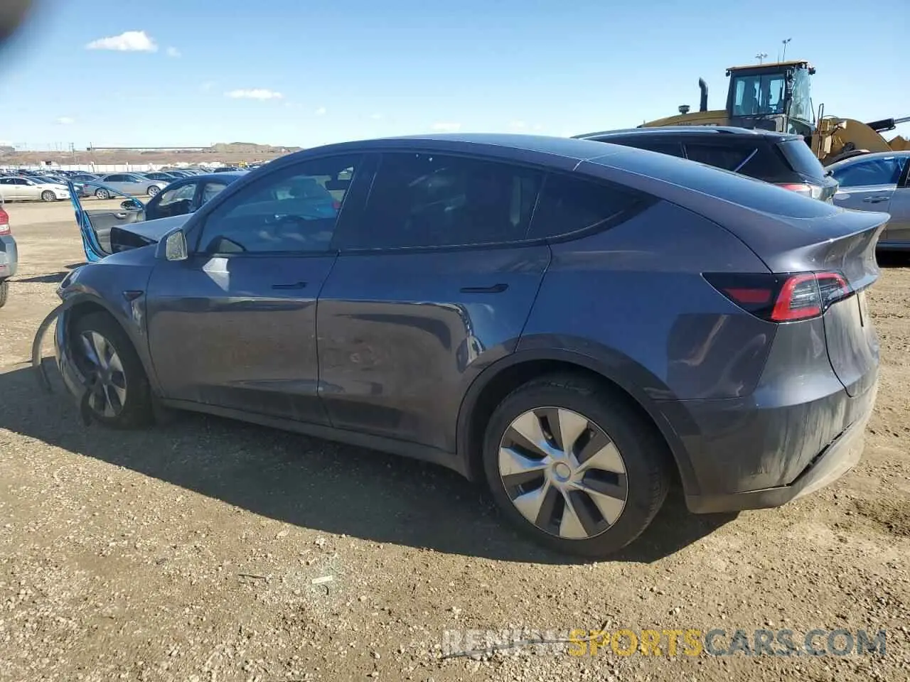 2 fotografías del automóvil dañado LRWYGDEE9PC266164 TESLA MODEL Y 2023
