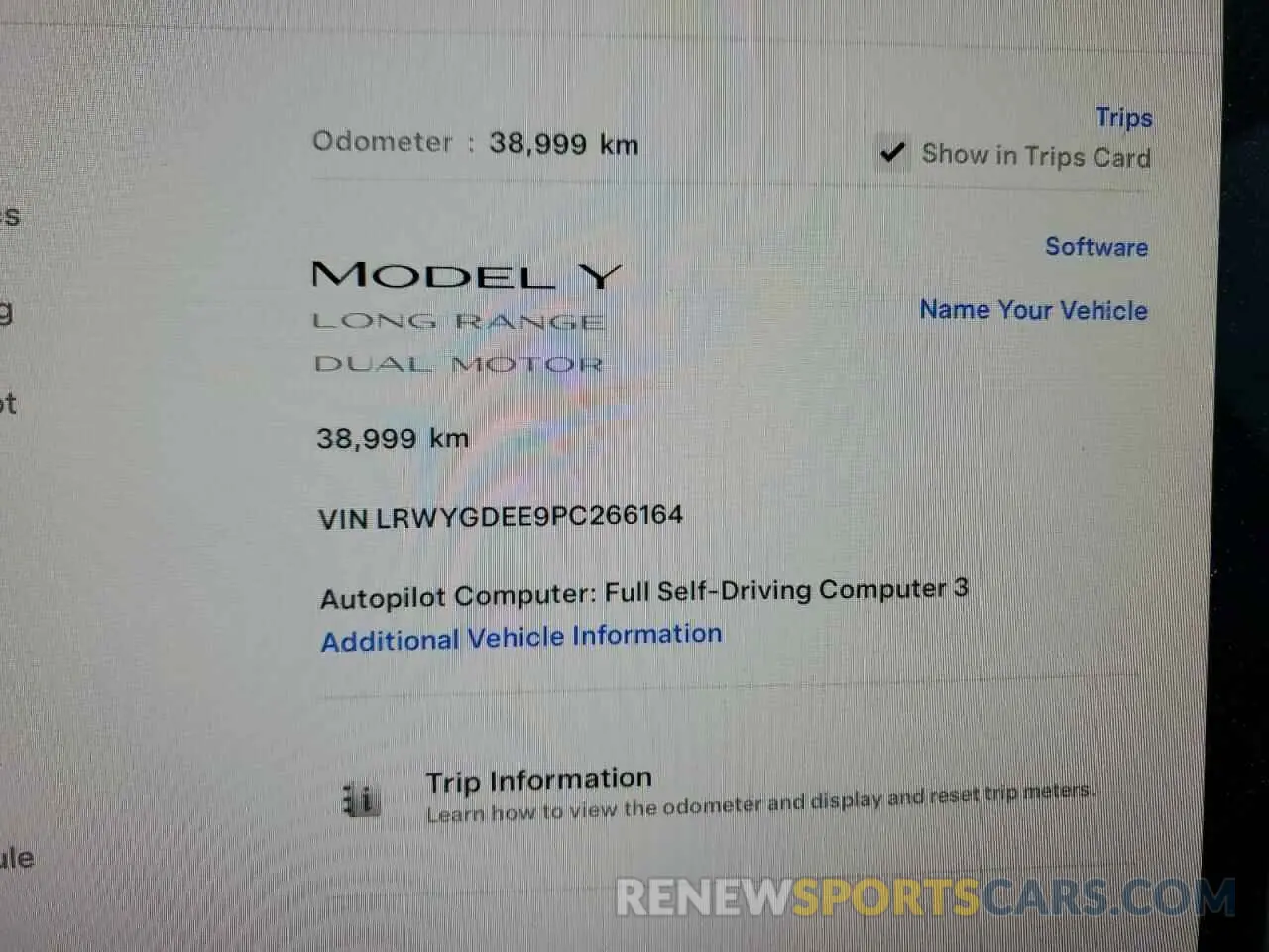 9 fotografías del automóvil dañado LRWYGDEE9PC266164 TESLA MODEL Y 2023