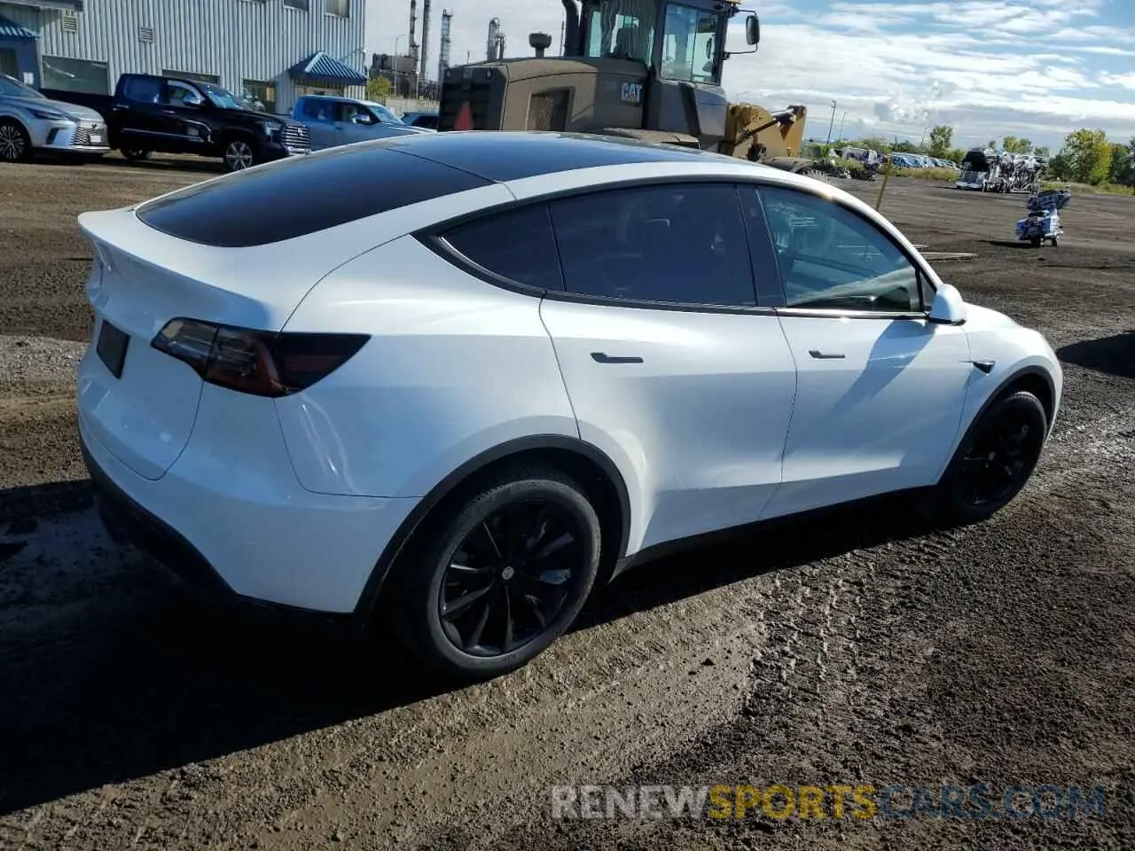 3 fotografías del automóvil dañado LRWYGDFD4PC939223 TESLA MODEL Y 2023