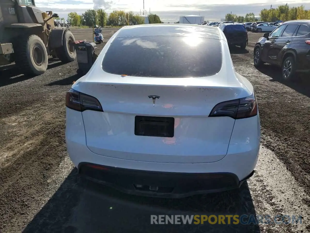6 fotografías del automóvil dañado LRWYGDFD4PC939223 TESLA MODEL Y 2023