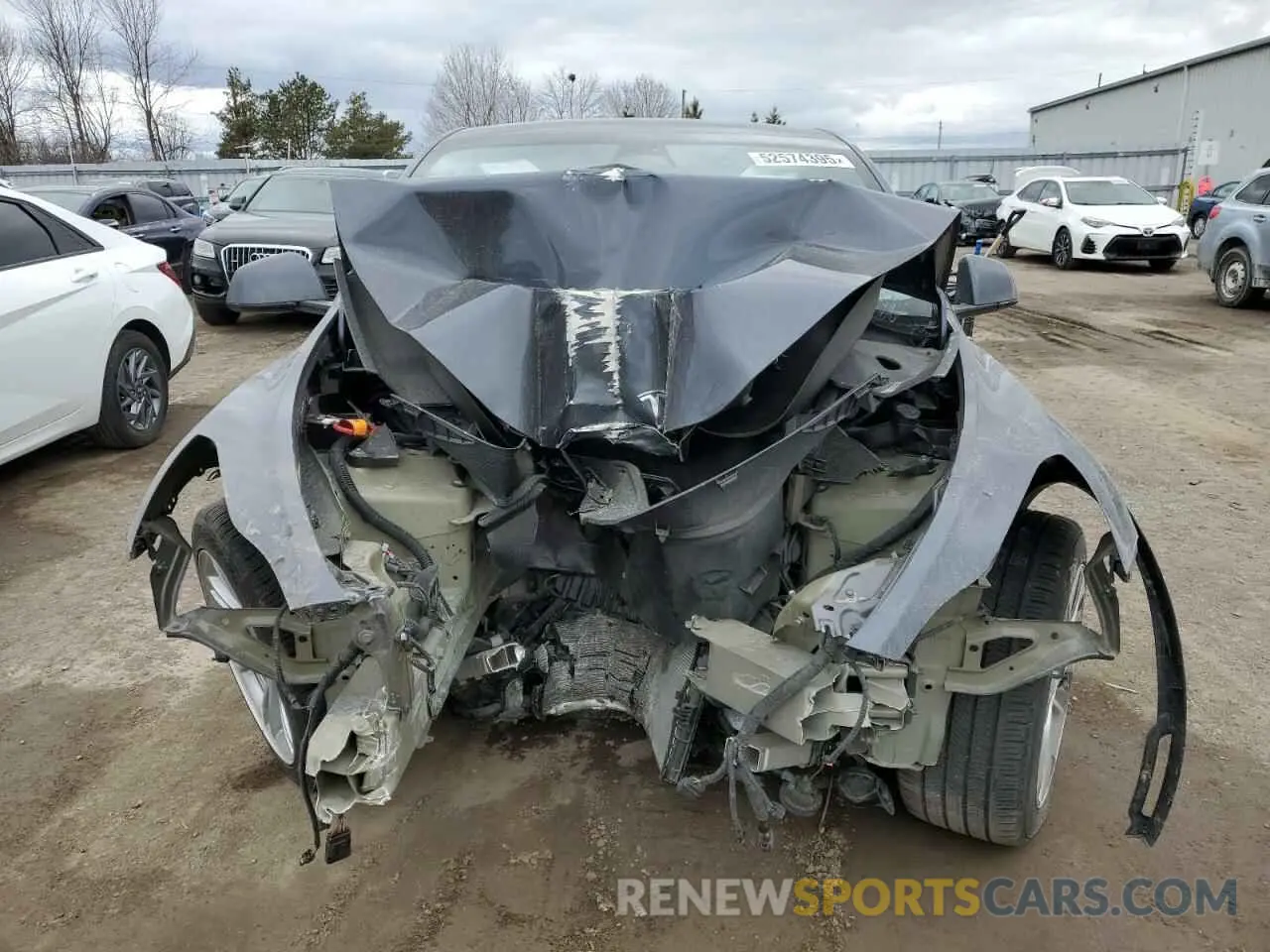 5 fotografías del automóvil dañado LRWYGDFD5PC164043 TESLA MODEL Y 2023