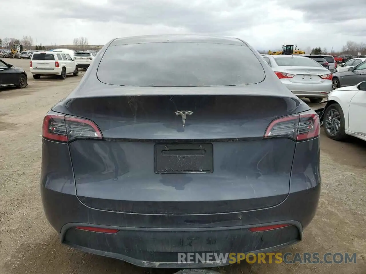 6 fotografías del automóvil dañado LRWYGDFD5PC164043 TESLA MODEL Y 2023
