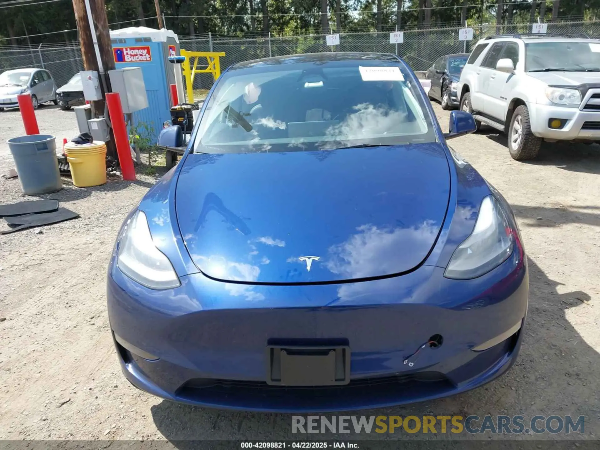 12 fotografías del automóvil dañado 7SAYGAEE0RF074822 TESLA MODEL Y 2024