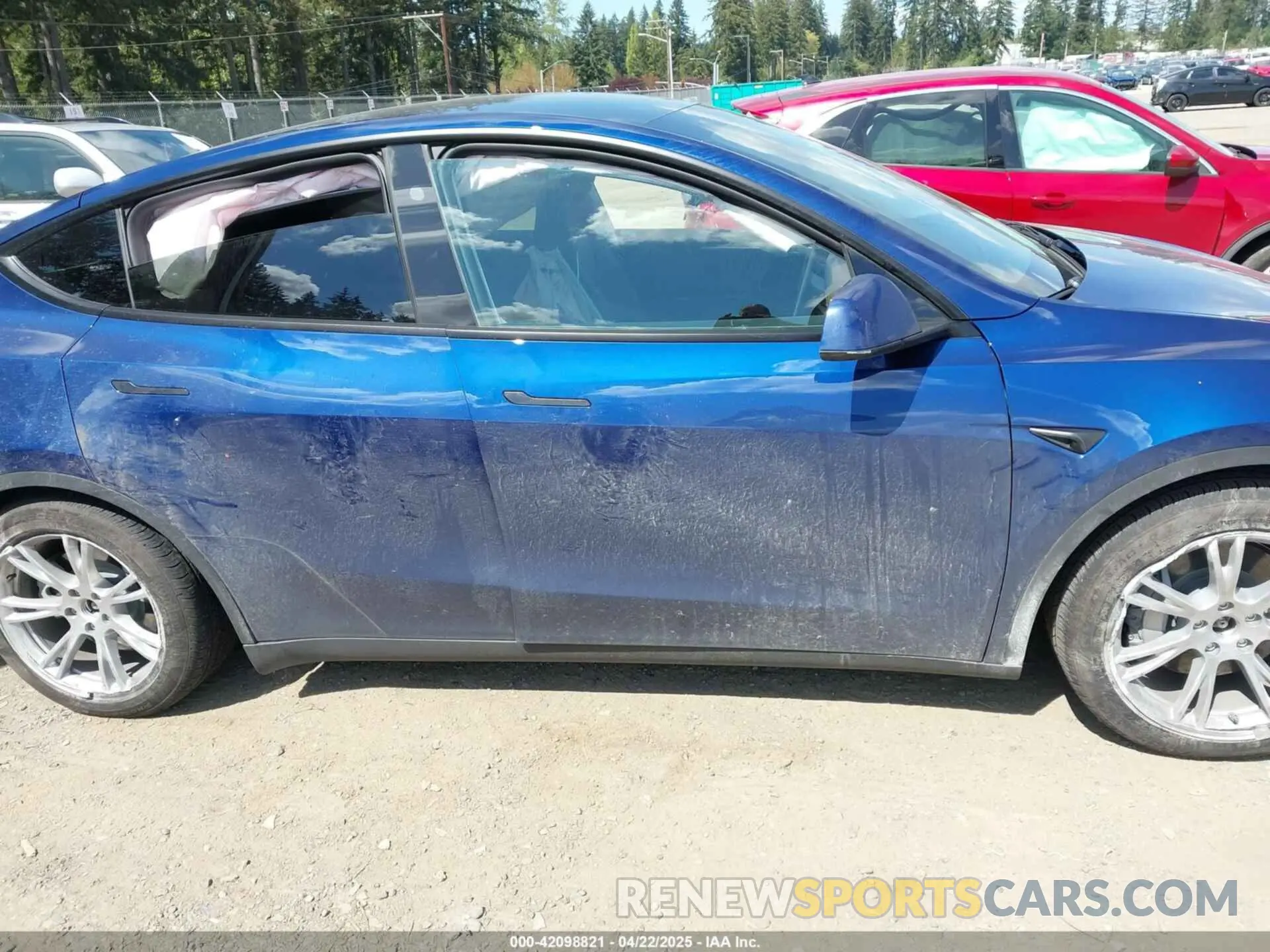 13 fotografías del automóvil dañado 7SAYGAEE0RF074822 TESLA MODEL Y 2024