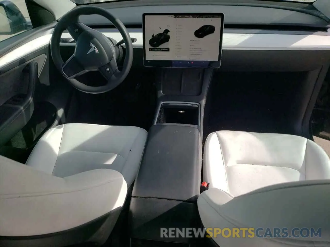 8 fotografías del automóvil dañado 7SAYGAEE0RF157909 TESLA MODEL Y 2024