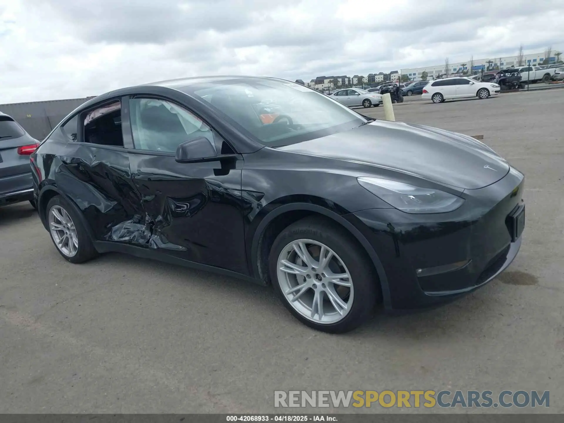 1 fotografías del automóvil dañado 7SAYGAEE1RF085988 TESLA MODEL Y 2024