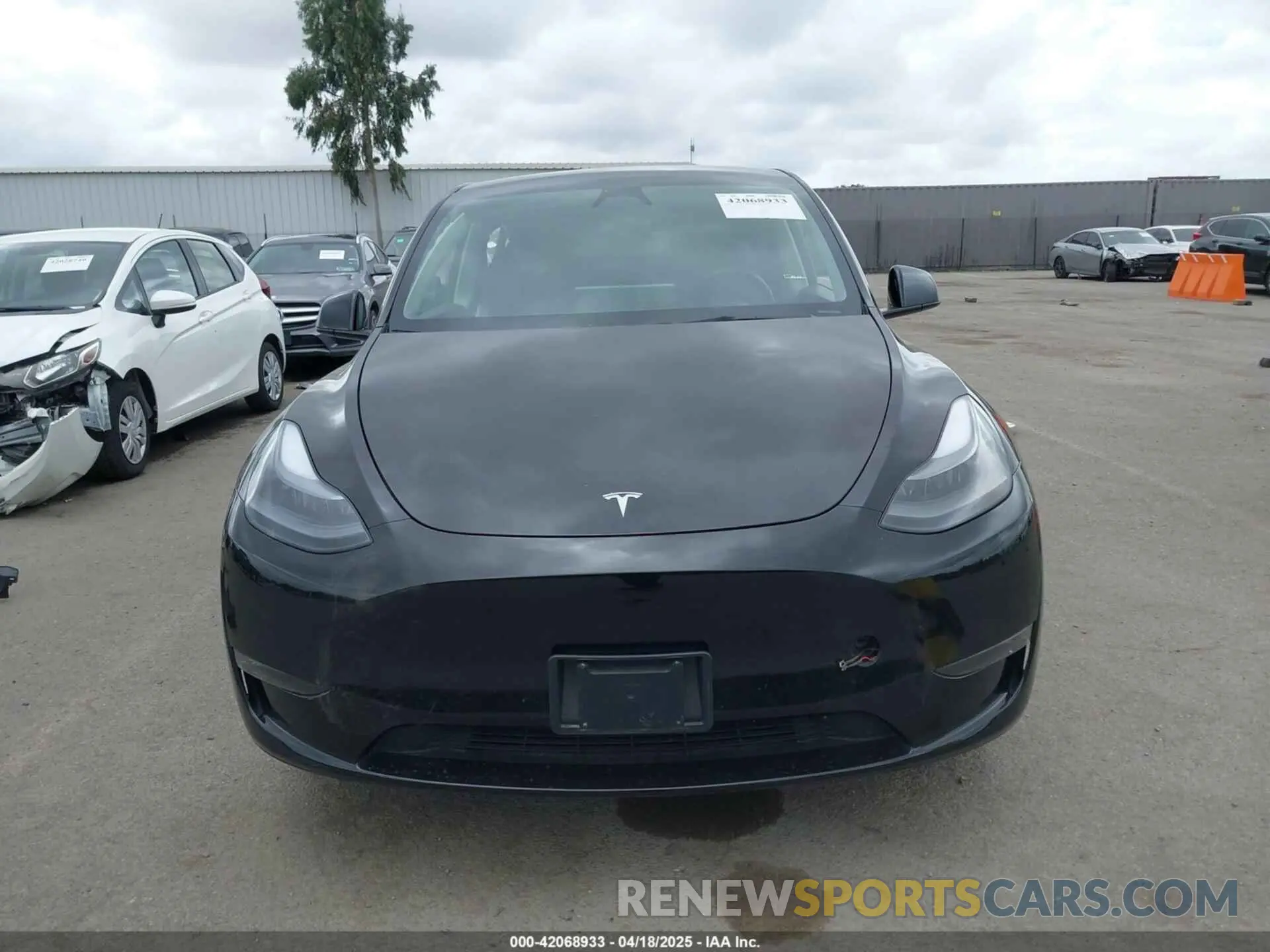 13 fotografías del automóvil dañado 7SAYGAEE1RF085988 TESLA MODEL Y 2024