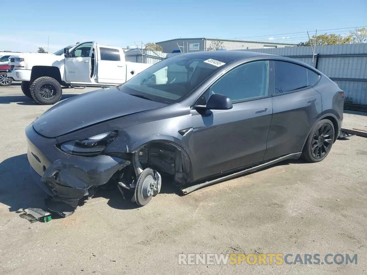1 fotografías del automóvil dañado 7SAYGAEE1RF988643 TESLA MODEL Y 2024