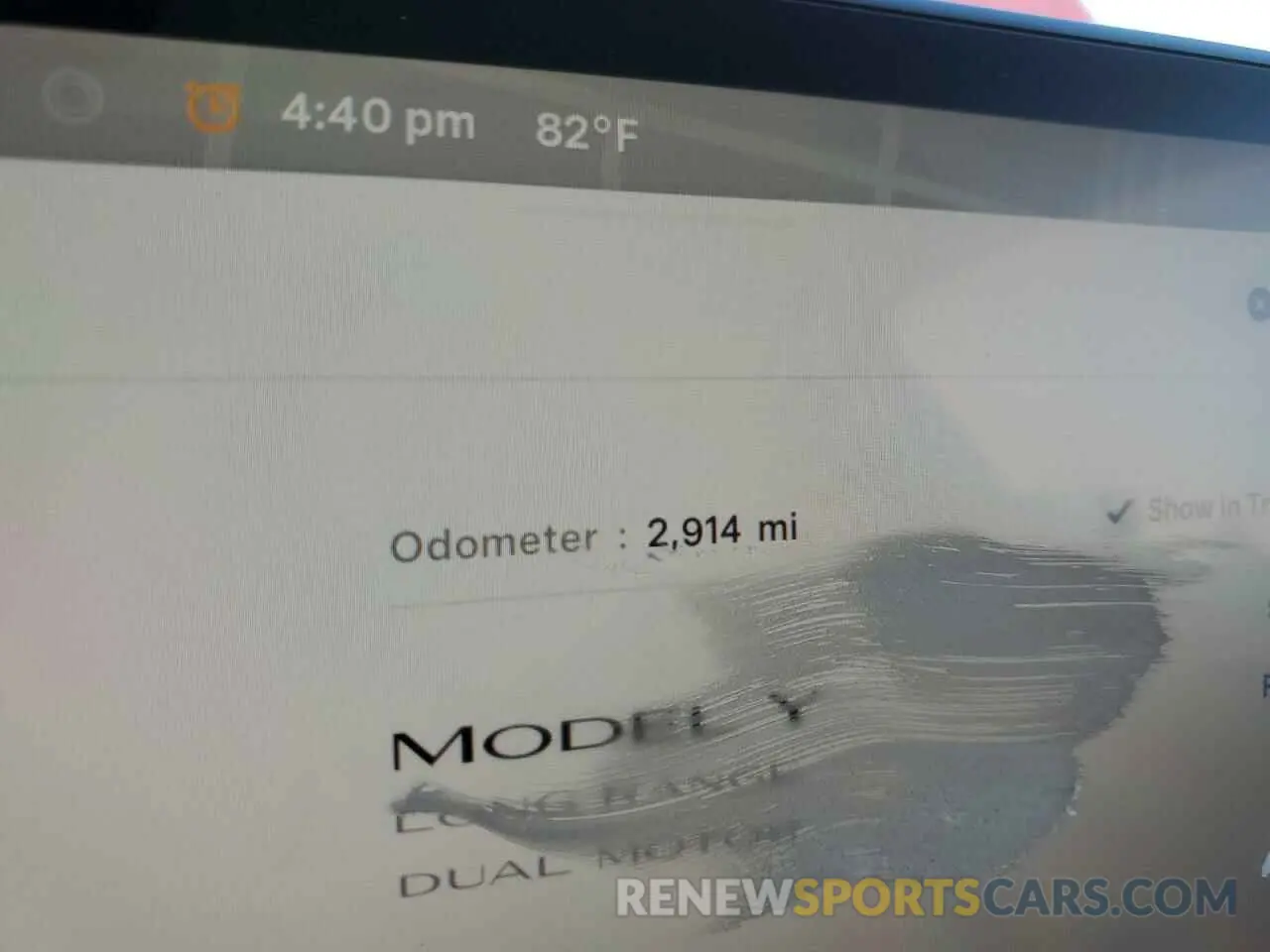 9 fotografías del automóvil dañado 7SAYGAEE2RF086437 TESLA MODEL Y 2024