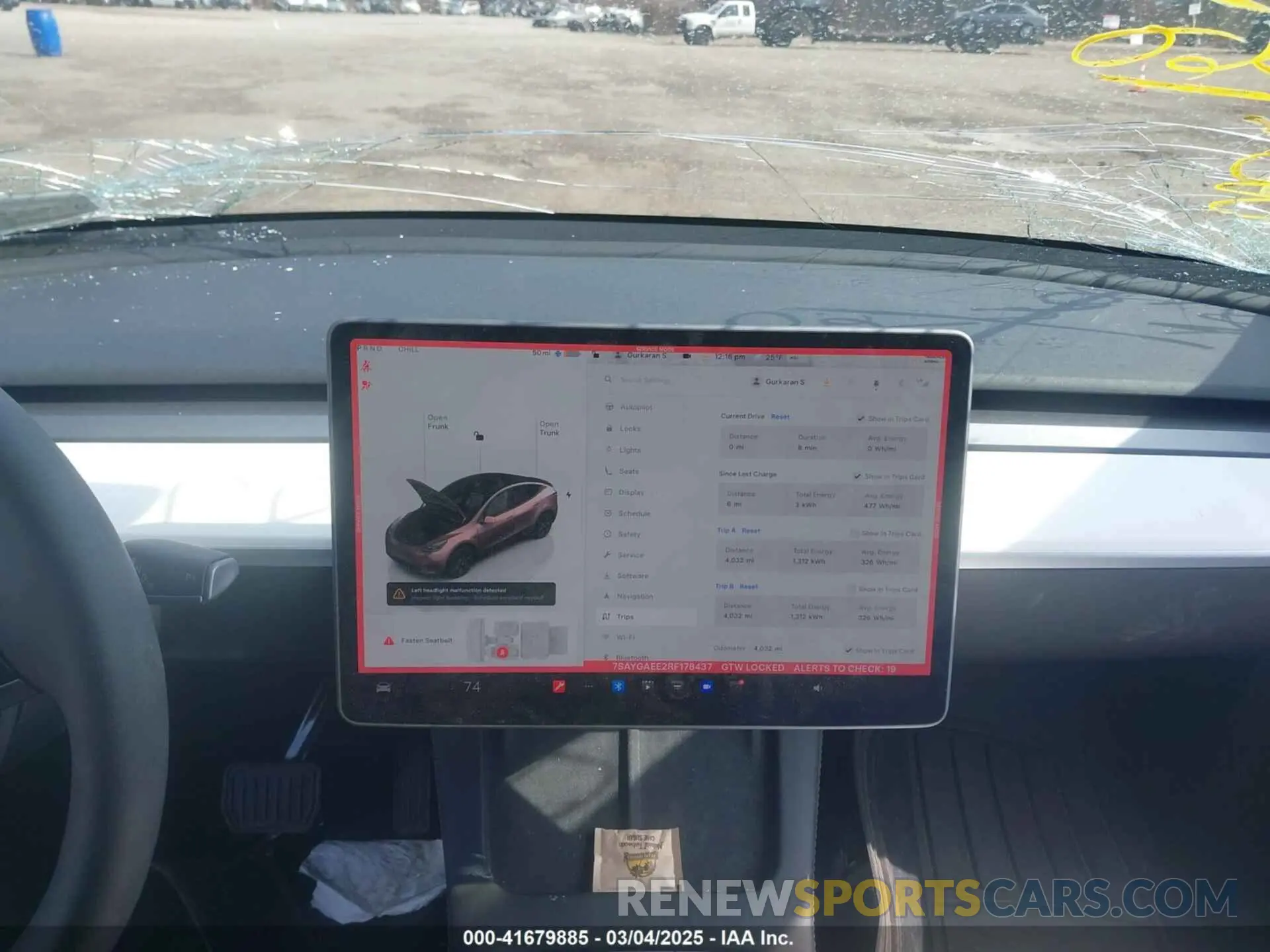 17 fotografías del automóvil dañado 7SAYGAEE2RF178437 TESLA MODEL Y 2024
