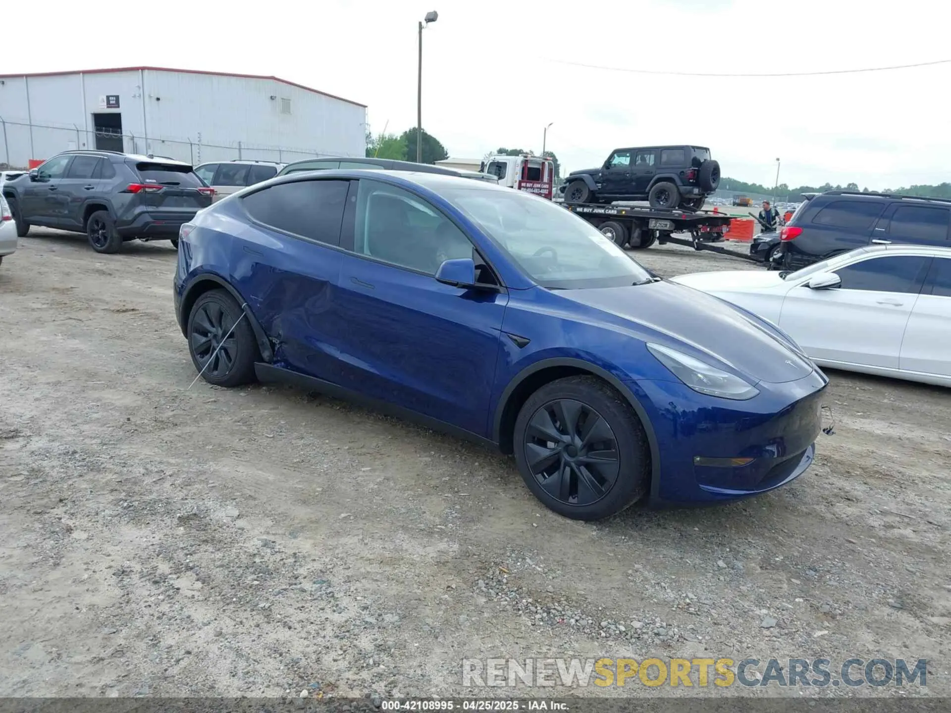 1 fotografías del automóvil dañado 7SAYGAEE4RF161266 TESLA MODEL Y 2024