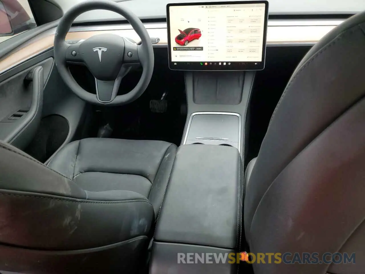 8 fotografías del automóvil dañado 7SAYGAEE5RF079935 TESLA MODEL Y 2024