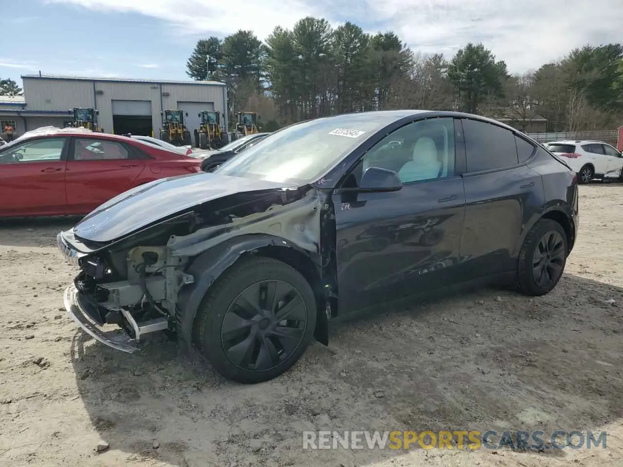 1 fotografías del automóvil dañado 7SAYGAEE5RF214010 TESLA MODEL Y 2024