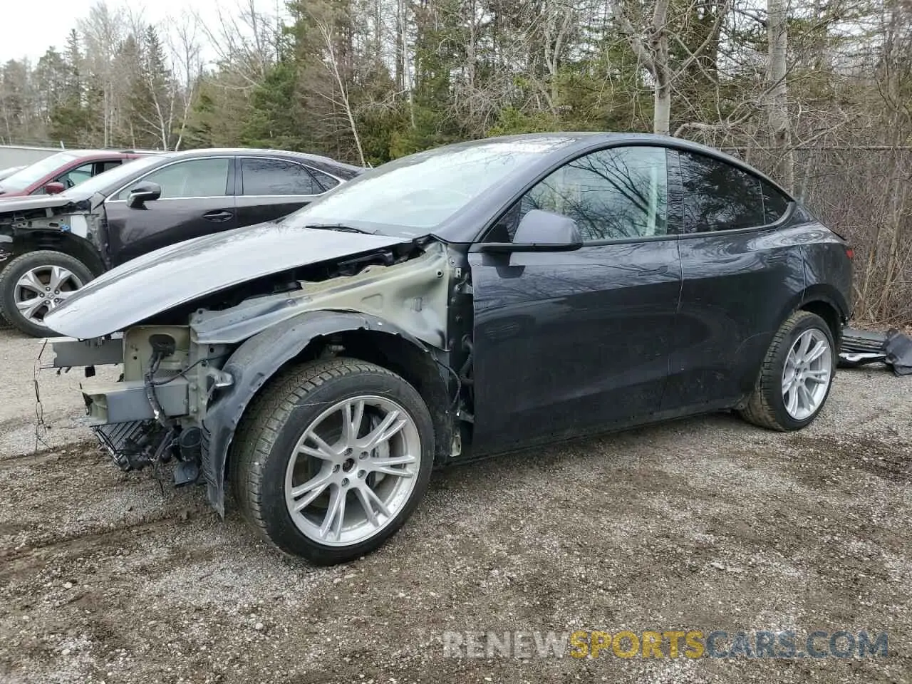 1 fotografías del automóvil dañado 7SAYGAEE6RF070354 TESLA MODEL Y 2024