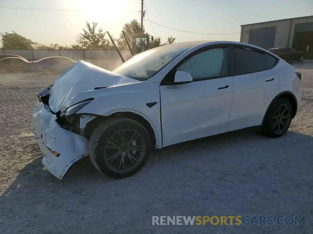 1 fotografías del automóvil dañado 7SAYGAEE6RF153248 TESLA MODEL Y 2024