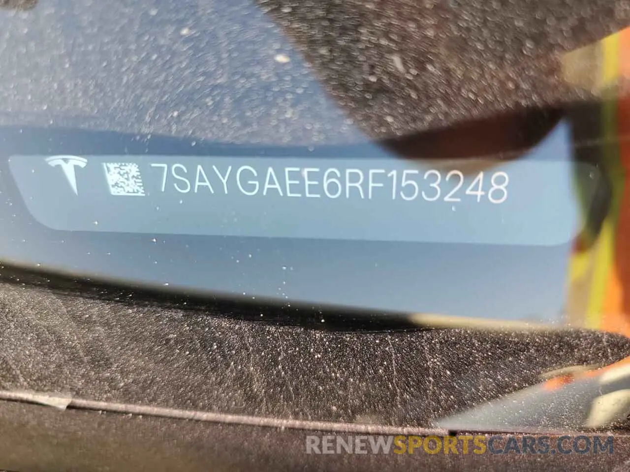 12 fotografías del automóvil dañado 7SAYGAEE6RF153248 TESLA MODEL Y 2024