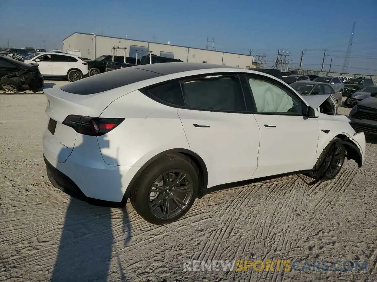 3 fotografías del automóvil dañado 7SAYGAEE6RF153248 TESLA MODEL Y 2024
