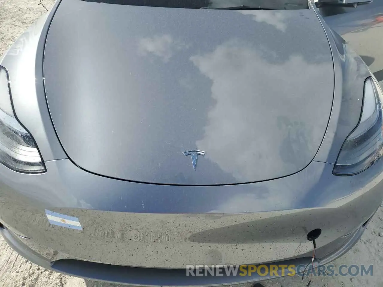 11 fotografías del automóvil dañado 7SAYGAEE6RF169627 TESLA MODEL Y 2024