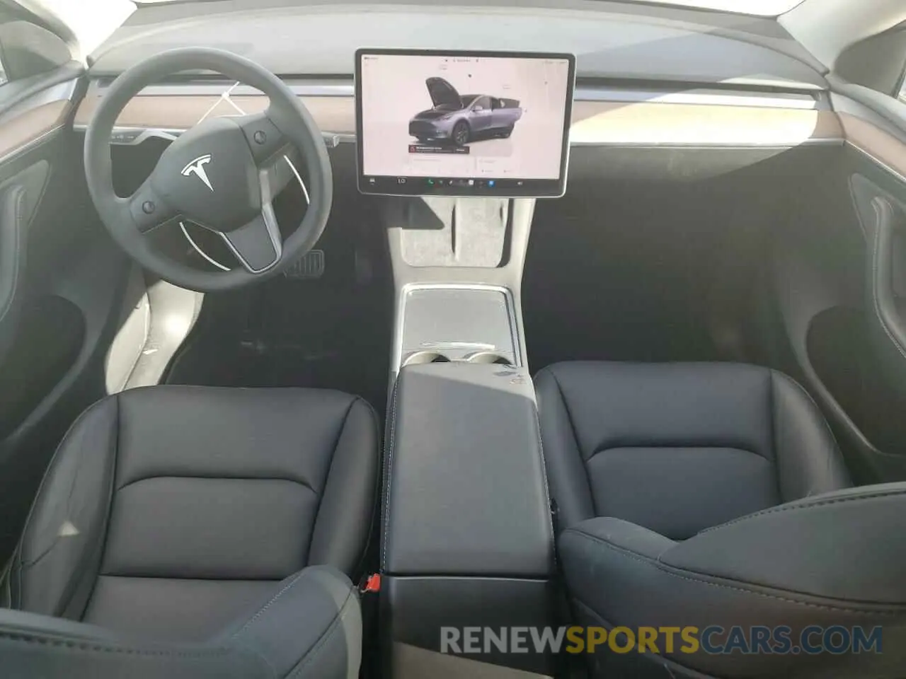 8 fotografías del automóvil dañado 7SAYGAEE6RF169627 TESLA MODEL Y 2024