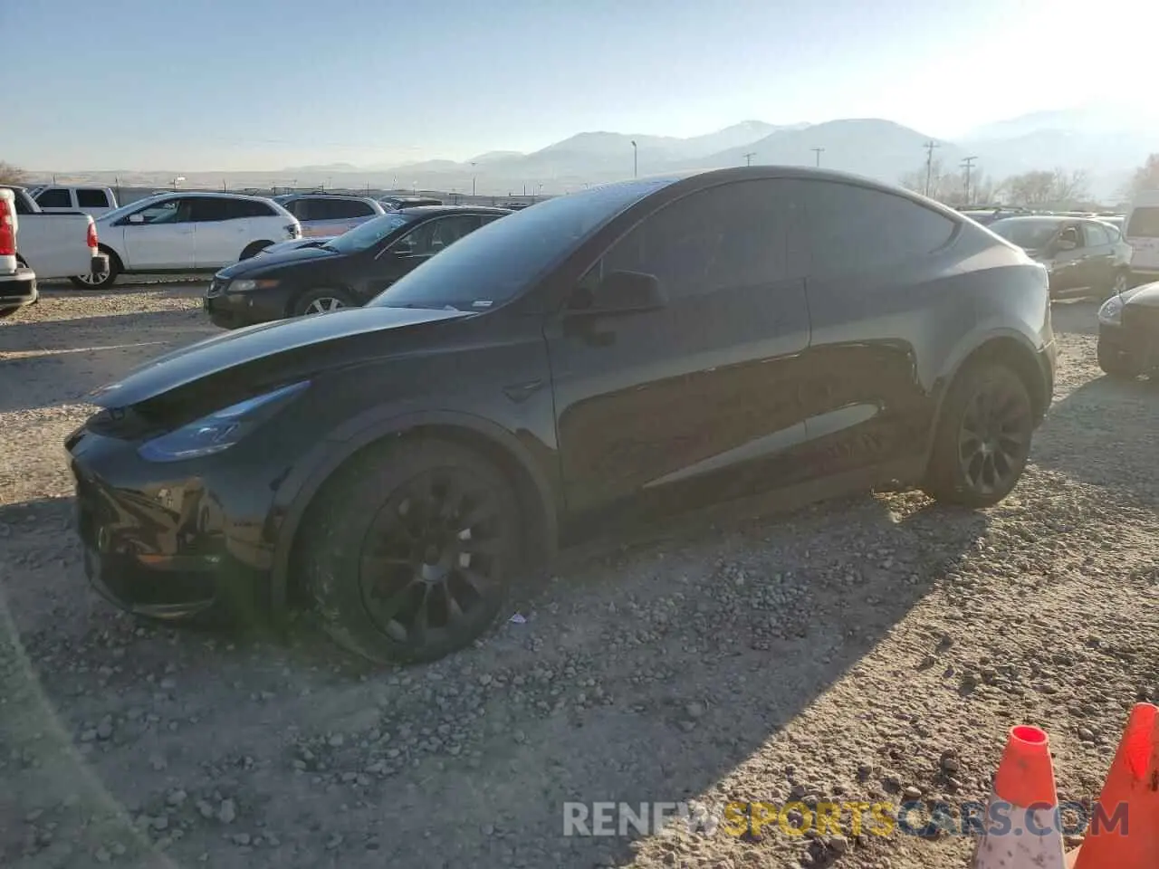 1 fotografías del automóvil dañado 7SAYGAEE8RF017168 TESLA MODEL Y 2024