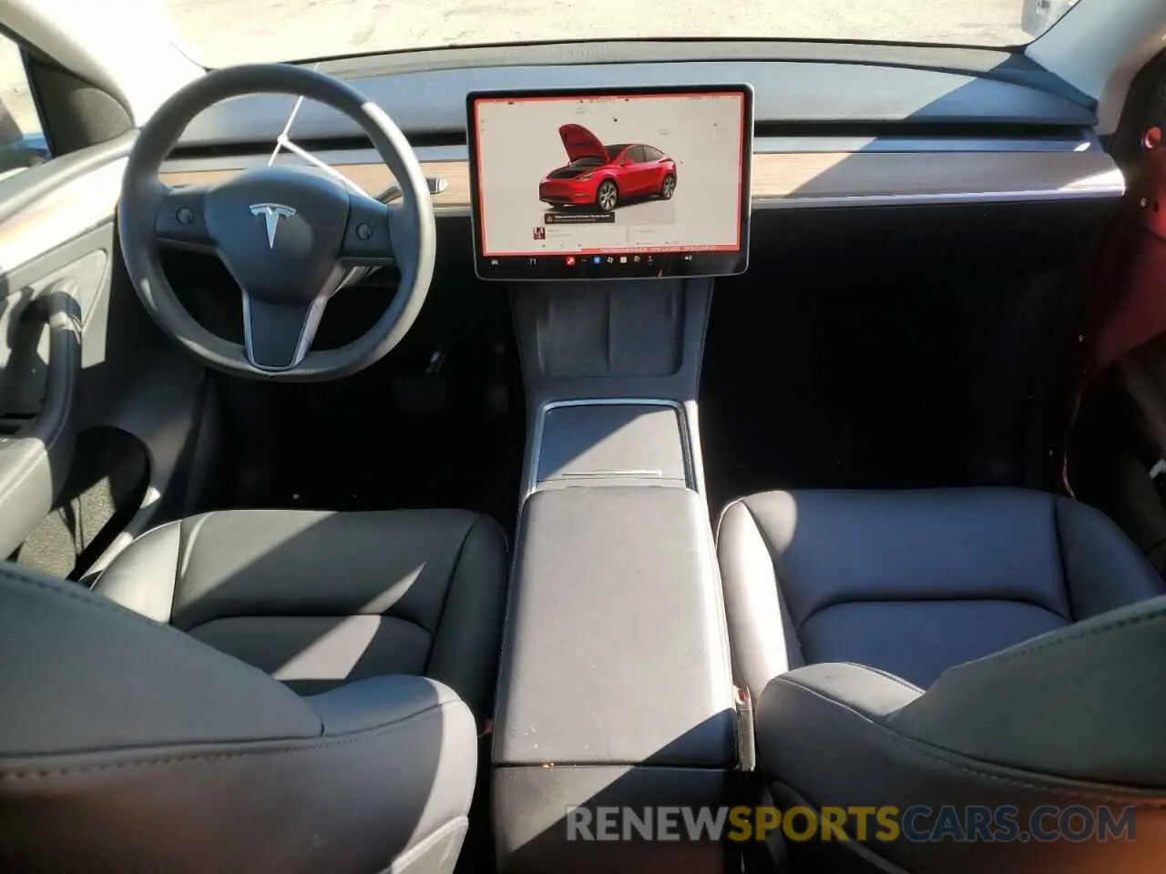 8 fotografías del automóvil dañado 7SAYGAEE8RF026436 TESLA MODEL Y 2024