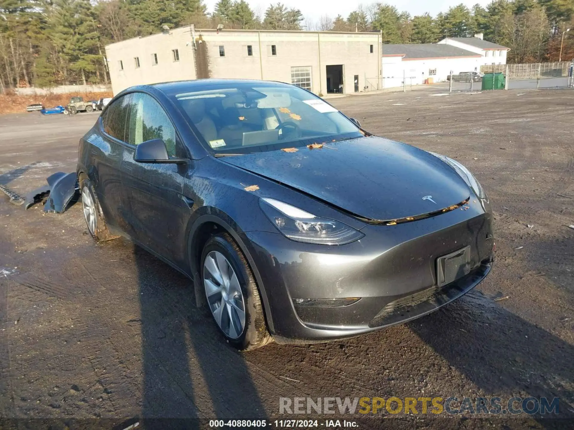 14 fotografías del automóvil dañado 7SAYGAEE8RF063471 TESLA MODEL Y 2024