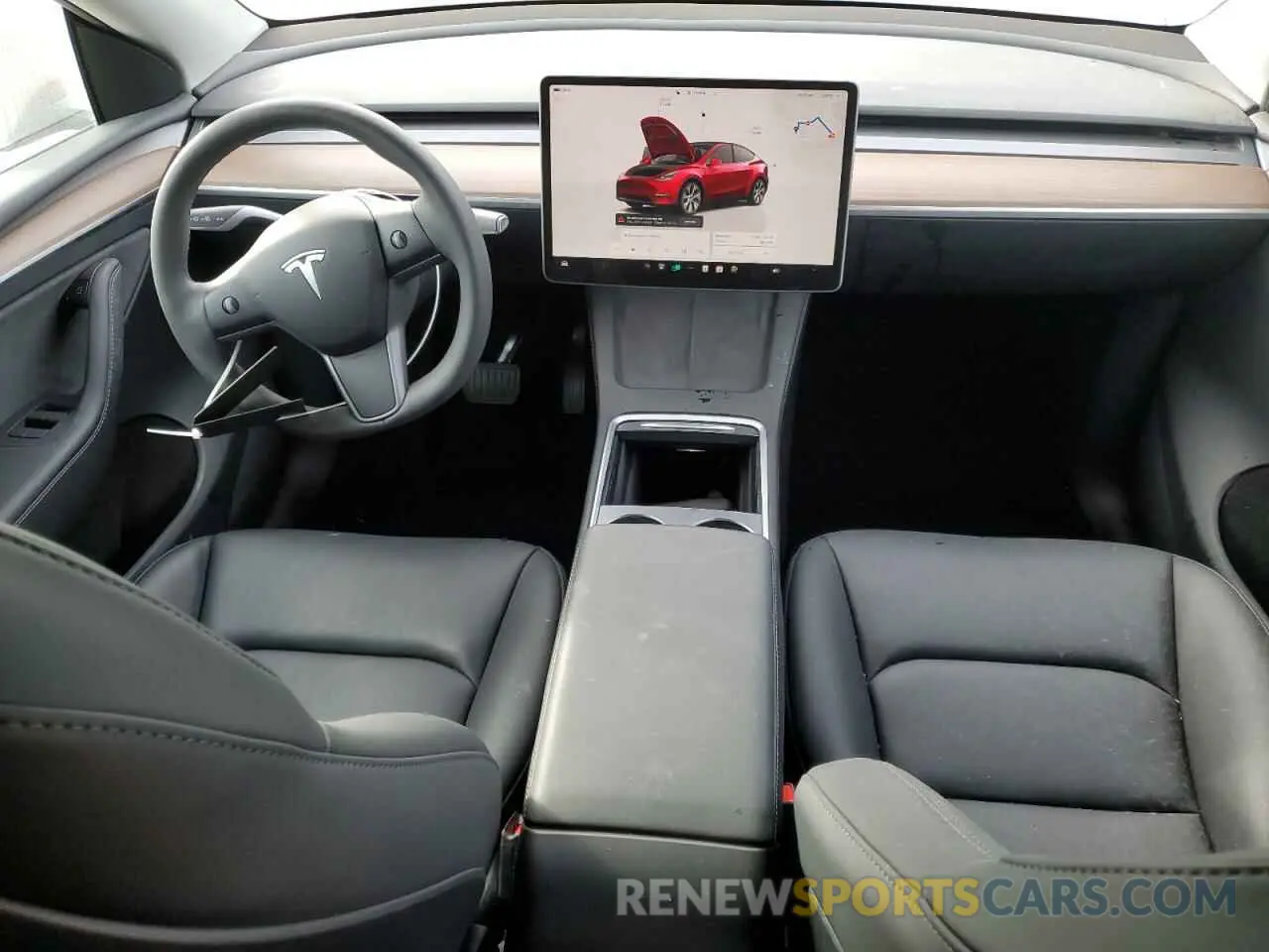 8 fotografías del automóvil dañado 7SAYGAEE8RF081789 TESLA MODEL Y 2024