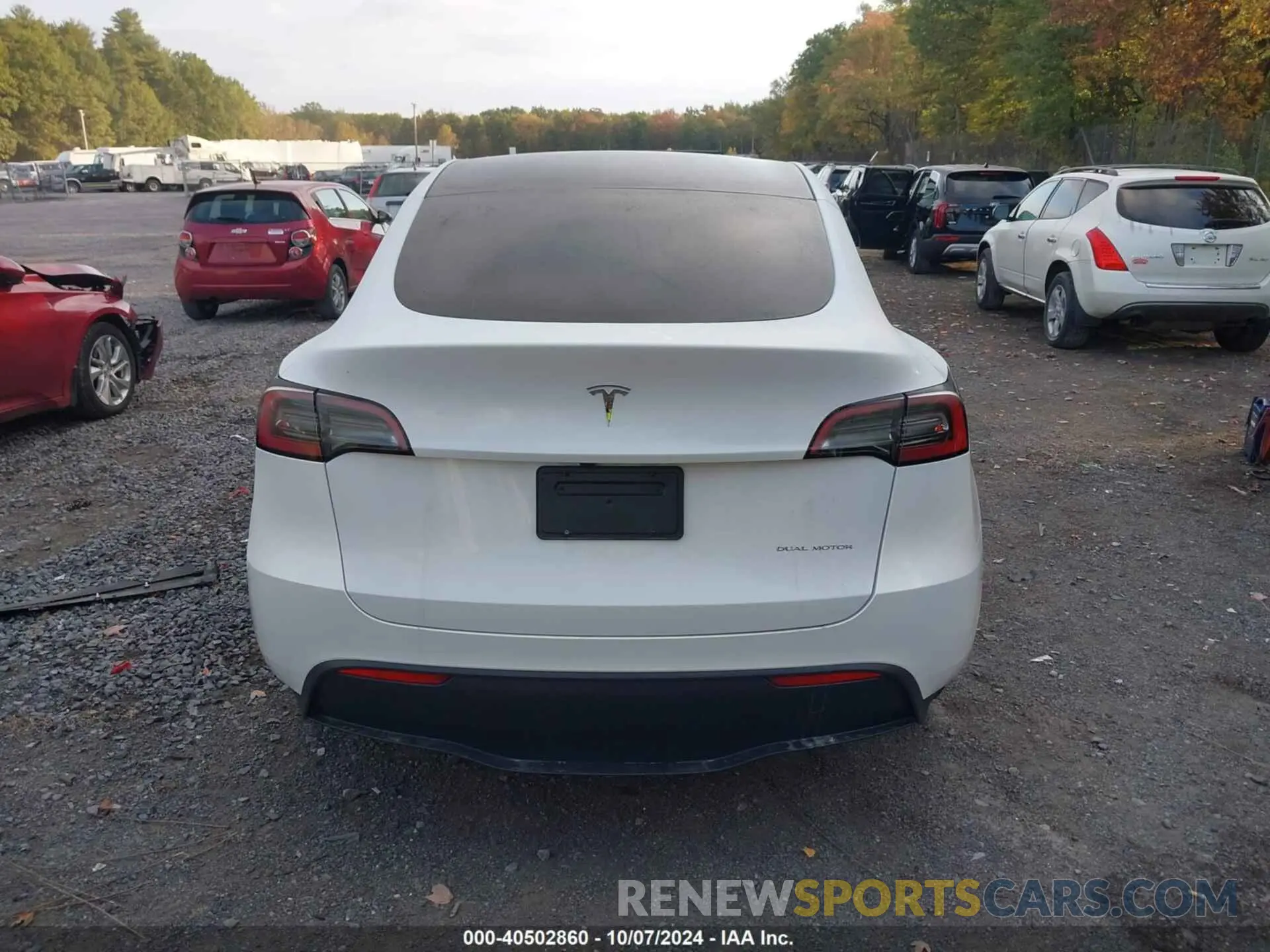 16 fotografías del automóvil dañado 7SAYGAEE8RF092274 TESLA MODEL Y 2024
