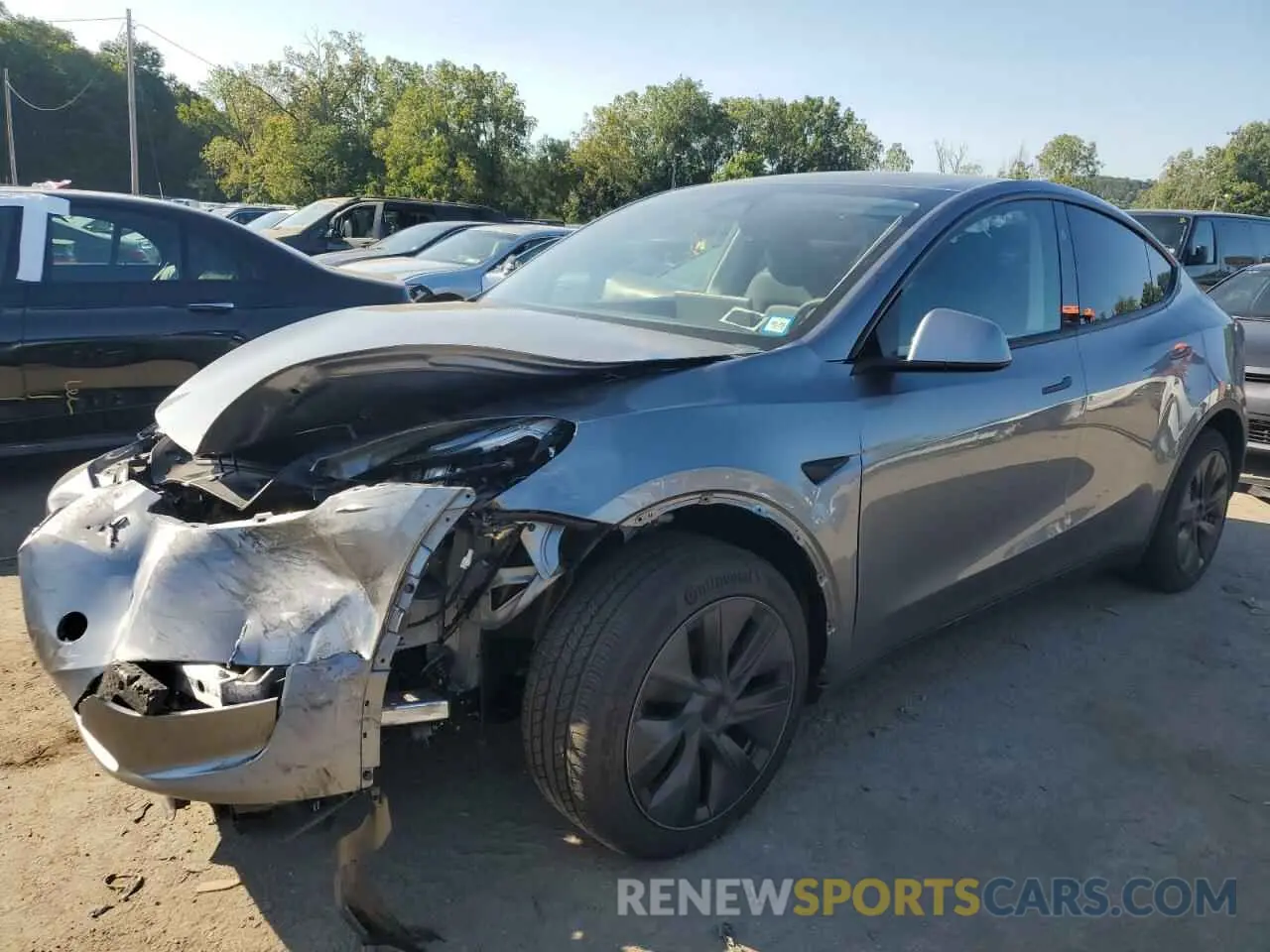 1 fotografías del automóvil dañado 7SAYGAEE9RF109602 TESLA MODEL Y 2024