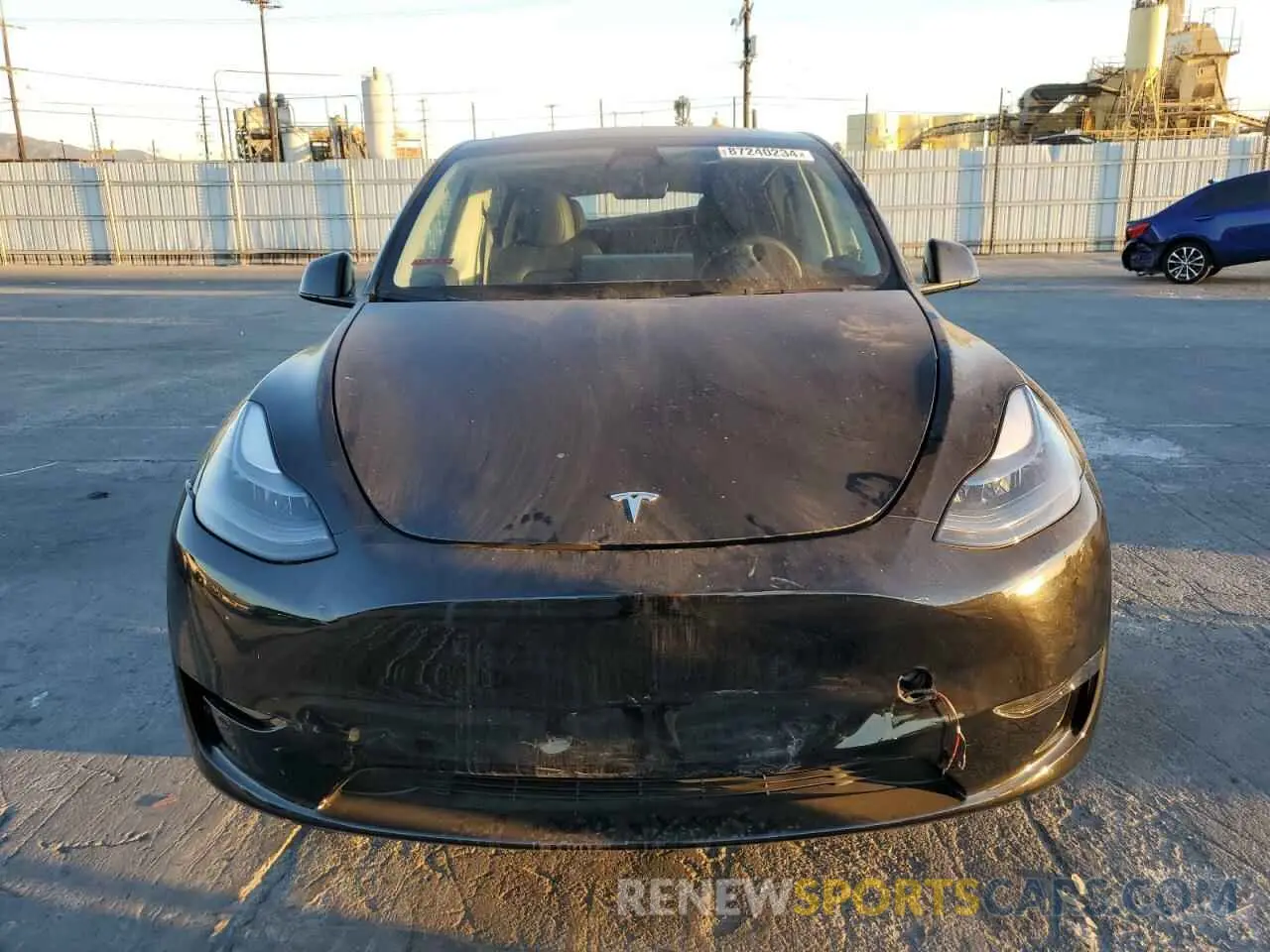 5 fotografías del automóvil dañado 7SAYGAEEXRF063469 TESLA MODEL Y 2024