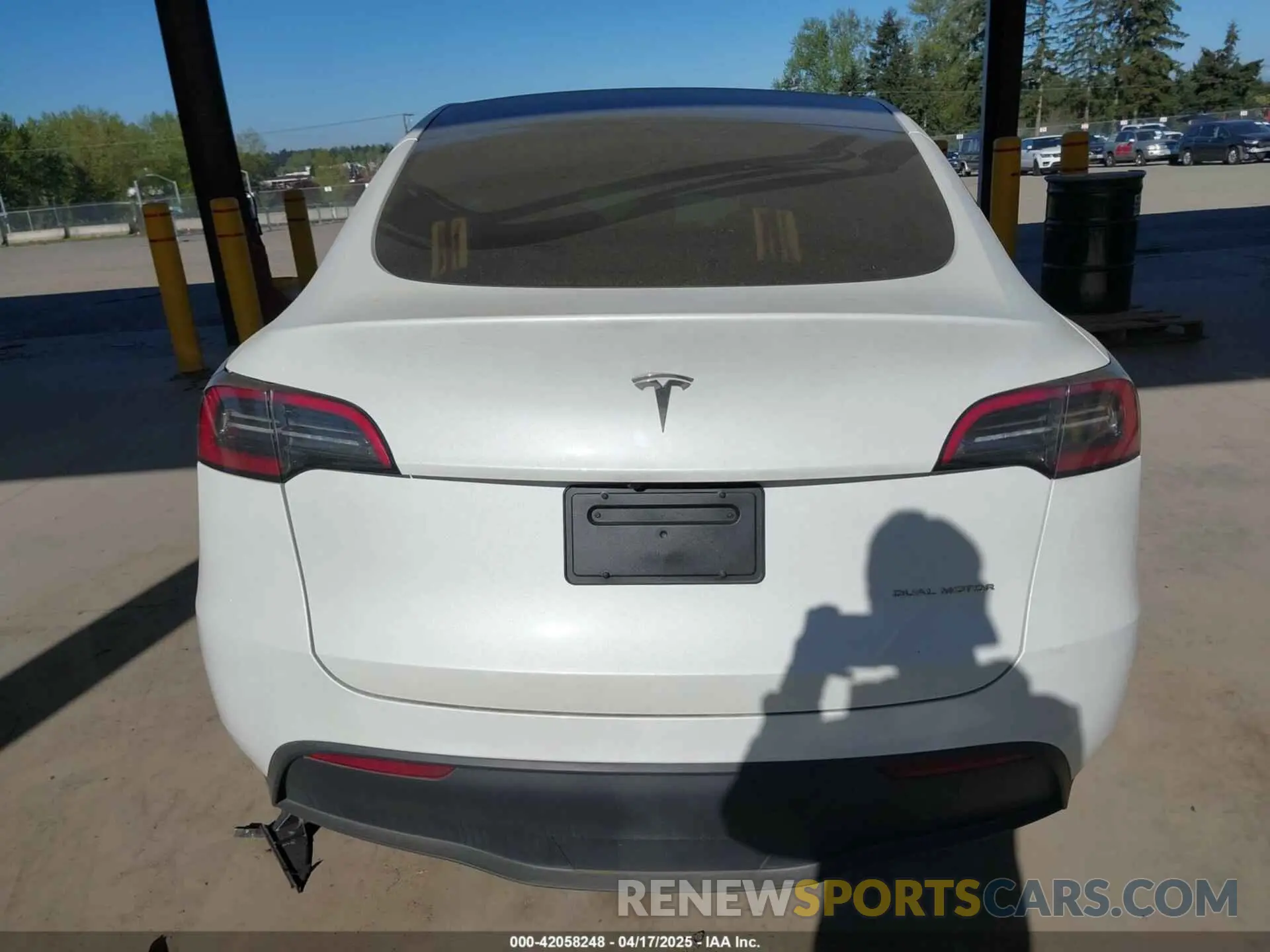 16 fotografías del automóvil dañado 7SAYGAEEXRF988561 TESLA MODEL Y 2024
