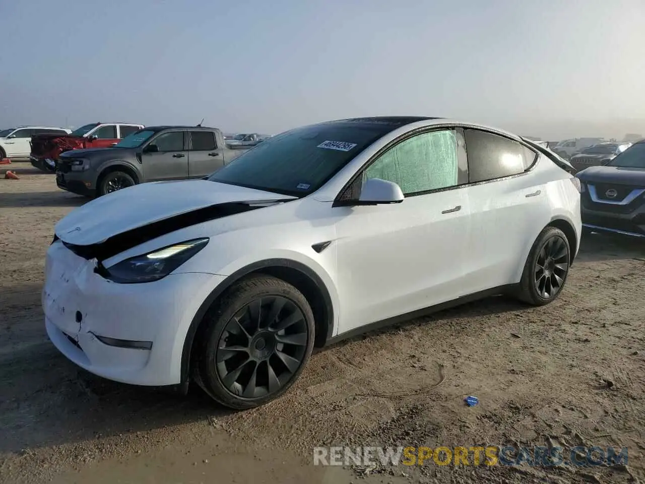 1 fotografías del automóvil dañado 7SAYGDED0RA311315 TESLA MODEL Y 2024
